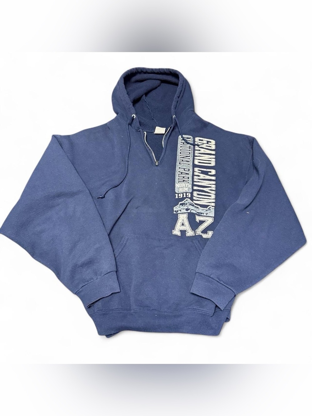 Grand Canyon AZ graphic boxy fit quarter zip up y2k hoodie